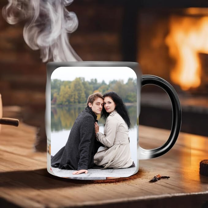 Personalized Magic Mug | Photo Magic Mug | with Key chain