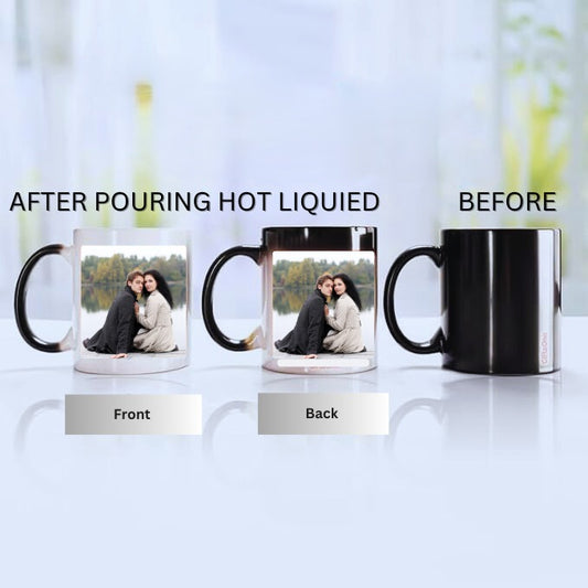 Personalized Magic Mug | Photo Magic Mug | with Key chain